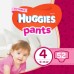 Підгузок Huggies Pants 4 для девочек (9-14 кг) 52 шт (5029053564012)