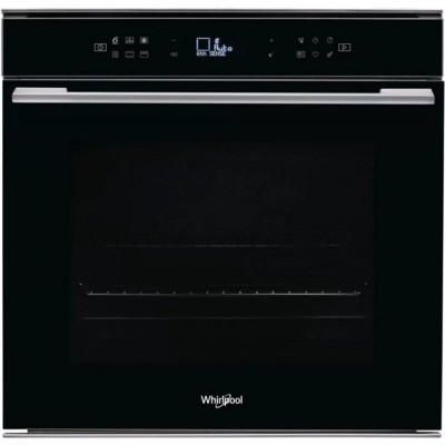 Духова шафа Whirlpool електрична, 73л, A+, дисплей, конвекція, телескопічні напрямні, чорний