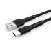 Дата кабель USB 2.0 AM to Type-C 1.0m 5A Denim Grey MakeFuture (MCB-CD2GR)