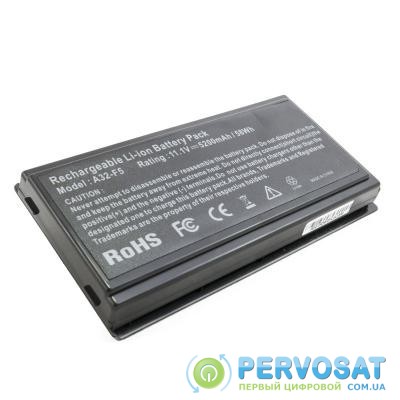 Аккумулятор для ноутбука Asus F5 (A32-F5) 5200 mAh EXTRADIGITAL (BNA3926)