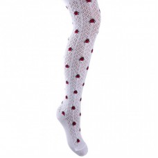 Колготки Bross з сонечками білі (12194-1-3G-white)