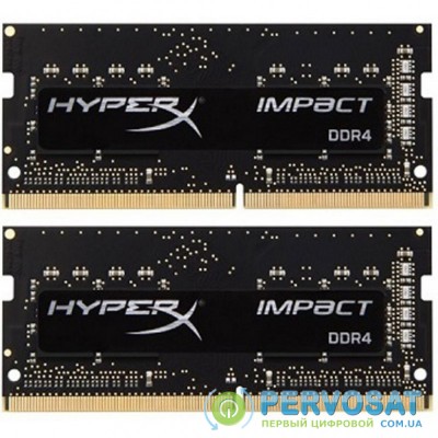 Модуль памяти для ноутбука SoDIMM DDR4 32GB (2x16GB) 2666 MHz HyperX Impact HyperX (Kingston Fury) (HX426S16IB2K2/32)
