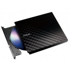 Привід оптичний портативний ASUS SDRW-08D2S-U LITE DVD+-R/RW burner USB2.0 чорний Retail Box Slim