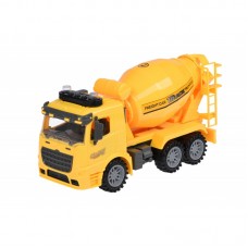 Машинка інерційна Same Toy Truck Бетонозмішувач жовта зі світлом і звуком 98-612AUt-2