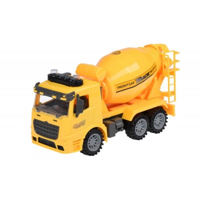 Машинка інерційна Same Toy Truck Бетонозмішувач жовта зі світлом і звуком 98-612AUt-2