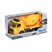 Машинка інерційна Same Toy Truck Бетонозмішувач жовта зі світлом і звуком 98-612AUt-2