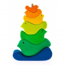 Nic Конструктор дерев'яний Пташки NIC523205