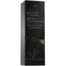 Холодильник Snaige з нижн. мороз., 185x60х65, холод.відд.-189л, мороз.відд.-74л, 2дв., A+, NF, чорний