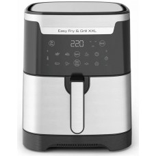 Мультипіч Tefal EasyFry&Grill XXL, 1830Вт, чаша-6.5л, сенсорне керув., 8 програм, пластик, чорно-сірий Мультипіч Tefal EasyFry&Grill XXL, 1830Вт, чаша-6.5л, сенсорне керув., 8 програм, пластик, чорно-сірий