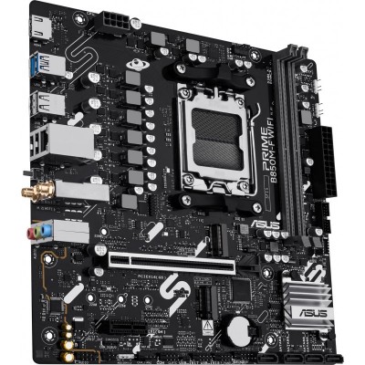 Материнcька плата ASUS PRIME B850M-F WIFI sAM5 B850 2xDDR5 M.2 HDMI Wi-Fi BT mATX Материнcька плата ASUS PRIME B850M-F WIFI sAM5 B850 2xDDR5 M.2 HDMI Wi-Fi BT mATX