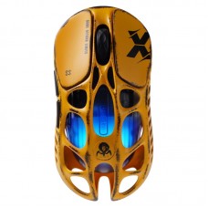 Миша GravaStar Mercury X, BT/WL/USB-A, RGB, Battle-Worn Yellow