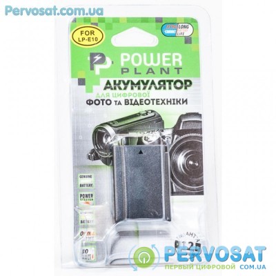 Аккумулятор к фото/видео PowerPlant Canon LP-E10 (DV00DV1304)