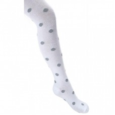 Колготки UCS SOCKS в горошок з люрексу (M0C0301-2051-5G-white) Колготки UCS SOCKS в горошок з люрексу (M0C0301-2051-5G-white)