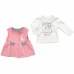 Набор детской одежды Tongs с бантиками (2624-80G-pink)