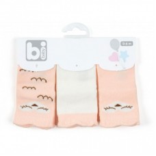 Шкарпетки Bibaby з совушками (68195-0G-peach) Шкарпетки Bibaby з совушками (68195-0G-peach)