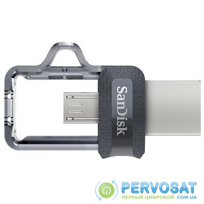 USB флеш накопитель SANDISK 16GB Ultra Dual Black USB 3.0 OTG (SDDD3-016G-G46)
