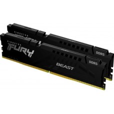 Пам'ять ПК Kingston DDR5 16GB KIT (8GBx2) 5200 FURY Beast Пам'ять ПК Kingston DDR5 16GB KIT (8GBx2) 5200 FURY Beast