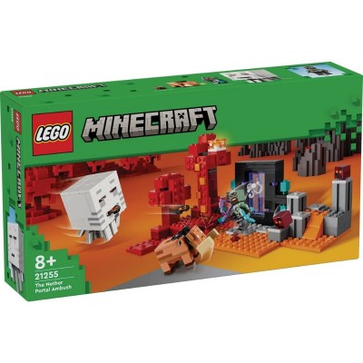 Конструктор LEGO Minecraft Засідка біля порталу в Нижній світ