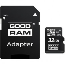 Карта пам'яті GOODRAM 32GB microSDHC Class 10 (M1AA-0320R12) Карта пам'яті GOODRAM 32GB microSDHC Class 10 (M1AA-0320R12)