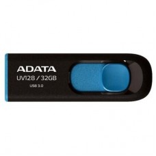 USB флеш накопичувач ADATA 32Gb UV128 black-blue USB 3.0 (AUV128-32G-RBE) USB флеш накопичувач ADATA 32Gb UV128 black-blue USB 3.0 (AUV128-32G-RBE)