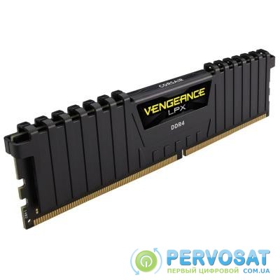 Модуль памяти для компьютера DDR4 16GB (2x8GB) 4333 MHz Vengeance LPX Black CORSAIR (CMK16GX4M2K4333C19)