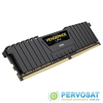 Модуль памяти для компьютера DDR4 16GB (2x8GB) 4333 MHz Vengeance LPX Black CORSAIR (CMK16GX4M2K4333C19)