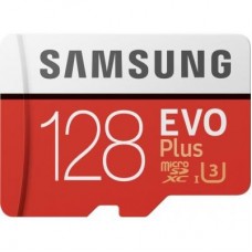 Карта пам'яті Samsung 128GB microSDXC class 10 UHS-I EVO Plus (MB-MC128HA/RU) Карта пам'яті Samsung 128GB microSDXC class 10 UHS-I EVO Plus (MB-MC128HA/RU)
