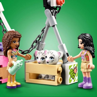 Конструктор LEGO Friends Джунгли: спасение тигра на воздушном шаре 302 детали (41423)