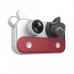 Интерактивная игрушка XoKo Цифровой детский фотоаппарат Cow red (KVR-050-RD)