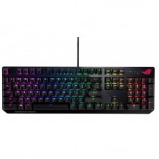 Клавіатура ігрова ASUS ROG Strix Scope Cherry MX Red Silent Red USB RU RGB, Black Клавіатура ігрова ASUS ROG Strix Scope Cherry MX Red Silent Red USB RU RGB, Black