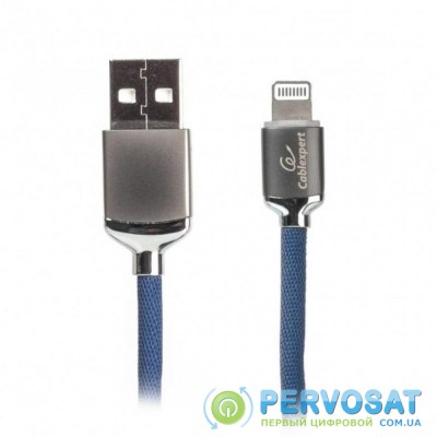 Дата кабель USB 2.0 AM to Lightning 1.0m Cablexpert (CCPB-L-USB-07B)