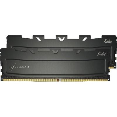 Модуль пам'яті для комп'ютера DDR4 64GB (2x32GB) 3000 MHz Black Kudos eXceleram (EKBLACK4643016CD)