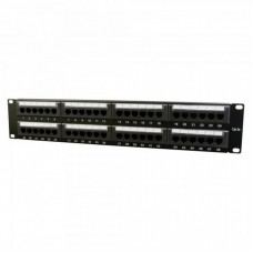 Патч-панель 19" 48xRJ-45 UTP cat.5е, 2U, тип 110 Cablexpert (NPP-C548CM-001) Патч-панель 19" 48xRJ-45 UTP cat.5е, 2U, тип 110 Cablexpert (NPP-C548CM-001)