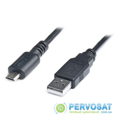 Дата кабель USB 2.0 AM to Micro 5P 2.0m Pro black REAL-EL (EL123500025)