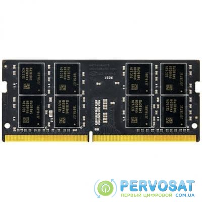 Модуль памяти для ноутбука SoDIMM DDR4 4GB 2133 MHz Elite Team (TED44G2133C15-S01)