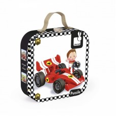 Набір з 4 пазлів Janod Автомобіль Габина Формула 1 J02884 Набір з 4 пазлів Janod Автомобіль Габина Формула 1 J02884