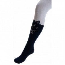 Колготки UCS Socks з котиками зі страз (M0C0302-2053-3G-whiteblue) Колготки UCS Socks з котиками зі страз (M0C0302-2053-3G-whiteblue)