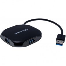 Концентратор Grand-X Travel 4 х USB3.0 (GH-415) Концентратор Grand-X Travel 4 х USB3.0 (GH-415)