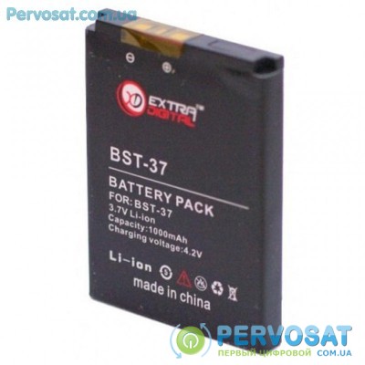Аккумуляторная батарея для телефона EXTRADIGITAL Sony Ericsson BST-37 (1000 mAh) (BMS6351)