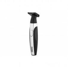 Тример WAHL, для бороди, вусів, брів, носа, тіла, ААx1, в комплекті, роторний мотор, насадок-2, сталь, чорно-сріблястий Тример WAHL, для бороди, вусів, брів, носа, тіла, ААx1, в комплекті, роторний мотор, насадок-2, сталь, чорно-сріблястий