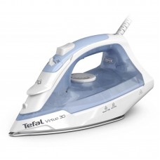 Праска Tefal Virtuo 30, 2000Вт, 240мл, паровий удар -120гр, постійна пара - 27гр, керам. підошва, біло-блакитний Праска Tefal Virtuo 30, 2000Вт, 240мл, паровий удар -120гр, постійна пара - 27гр, керам. підошва, біло-блакитний