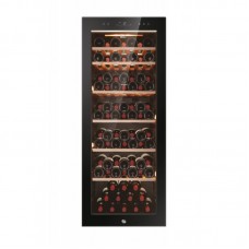 Холодильник Haier для вина, 127x49.7х58, мороз.відд.-198л, зон - 1, бут-84, ST, дисплей, чорний