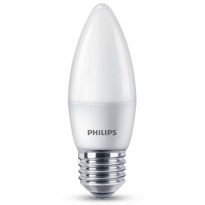 Лампочка PHILIPS ESSLEDCandle 6.5-75W E27 827 B35NDFR RCA (929001886707)