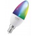 Набір ламп світлодіодних 3шт LEDVANCE SMART+ Candle B 40 E14 MULTICOLOR 4,9W (470Lm) 2700-6500K + RGB WiFi дім-их