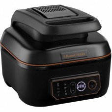 Мультипіч Russell Hobbs SatisFry Air&Grill, 1745Вт, чаша-5.5л, сенсорне керув., алюміній/пластик,чорно-помаранчевий Мультипіч Russell Hobbs SatisFry Air&Grill, 1745Вт, чаша-5.5л, сенсорне керув., алюміній/пластик,чорно-помаранчевий