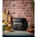 Мультипіч Russell Hobbs SatisFry Air&amp;Grill, 1745Вт, чаша-5.5л, сенсорне керув., алюміній/пластик,чорно-помаранчевий