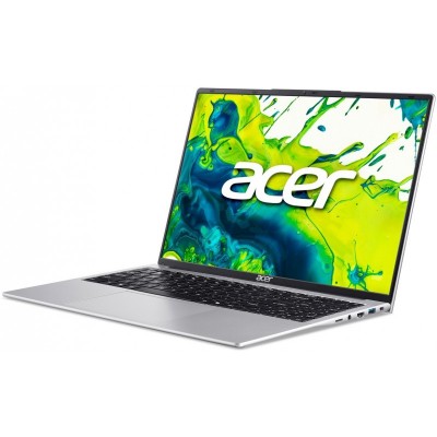 Ноутбук Acer Aspire Lite AL16-54P 16" WUXGA IPS, Intel i3-1305U, 16GB, F512GB, UMA, Lin, сріблястий