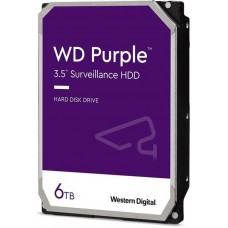 Жорсткий диск WD 3.5" SATA 3.0 6TB 5700 256MB Purple Surveillance Жорсткий диск WD 3.5" SATA 3.0 6TB 5700 256MB Purple Surveillance