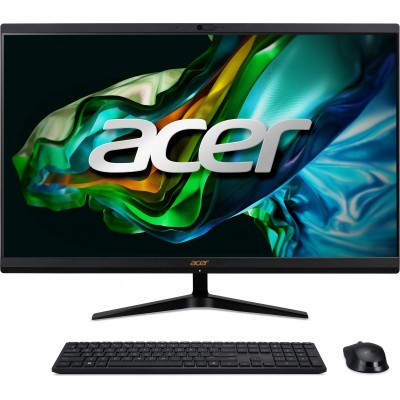 Персональний комп'ютер моноблок Acer Aspire C24-1800 23.8&quot; FHD, Intel i5-1335U, 16GB, F1TB, UMA, WiFi, кл+м, без ОС, чорний
