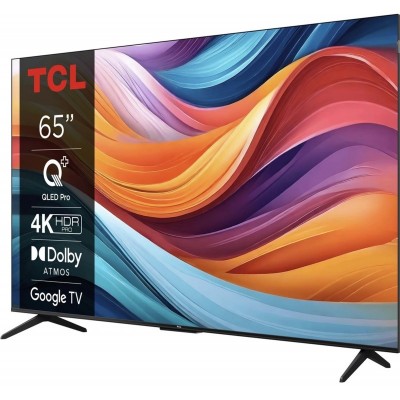 Телевізор 65&quot; TCL QLED 4K 60Hz Smart Google TV Titan